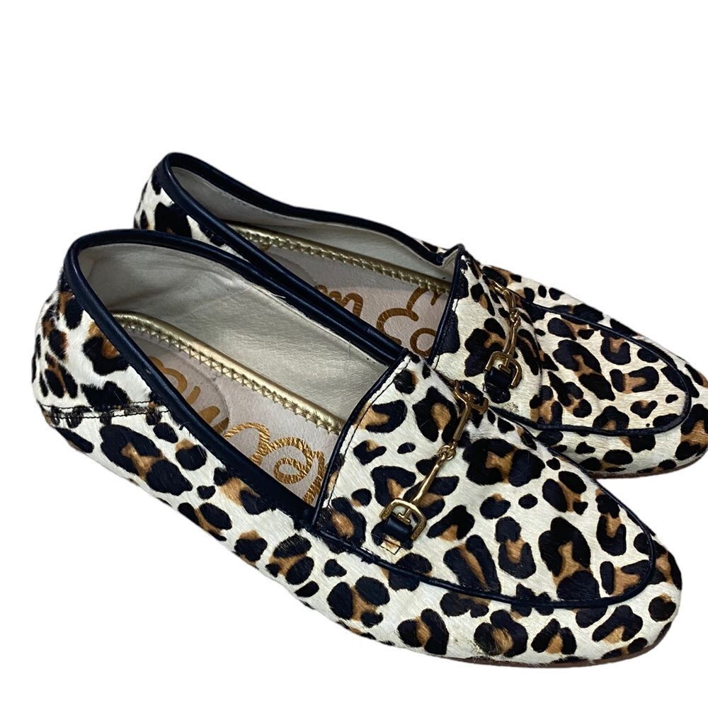 Sam Edelman Lorraine Flats Leopard Sz 6 - Picture 2 of 5